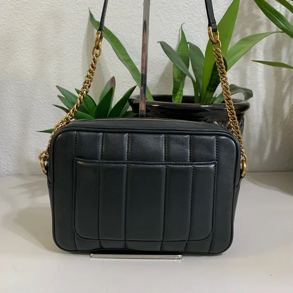 👜💕 TORY BURCH Crossbody Black Leather Bag - Picture 2 of 14